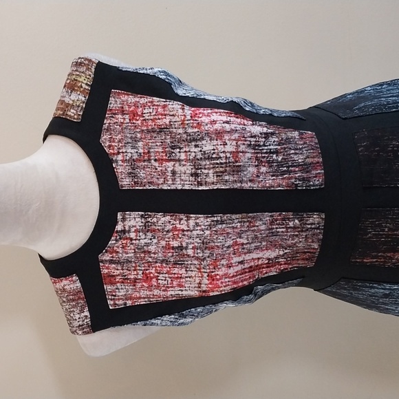 💥Closet Closing Sale 💥 BCBGMaxazria Colorblock Dress - Picture 2 of 8